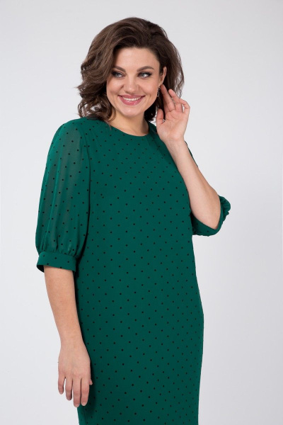 Платье Karina deLux B-262-3 зеленый - фото 5