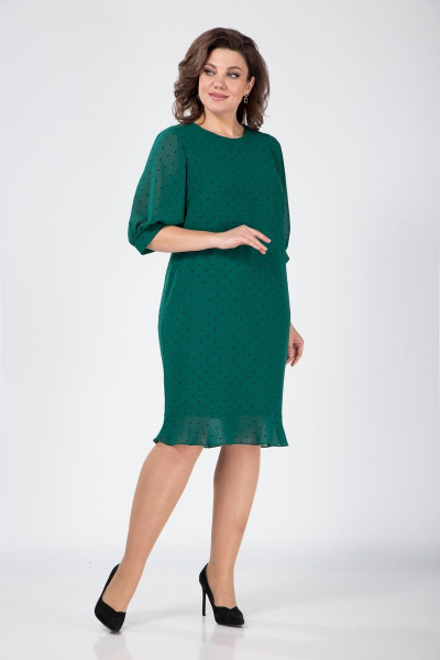 Платье Karina deLux B-262-3 зеленый - фото 4