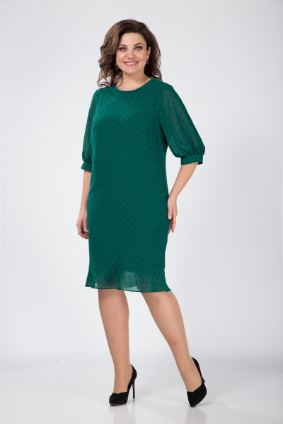 Платье Karina deLux B-262-3 зеленый - фото 3