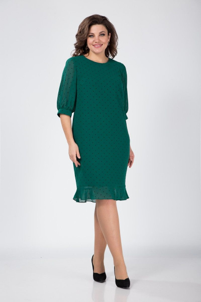 Платье Karina deLux B-262-3 зеленый - фото 2
