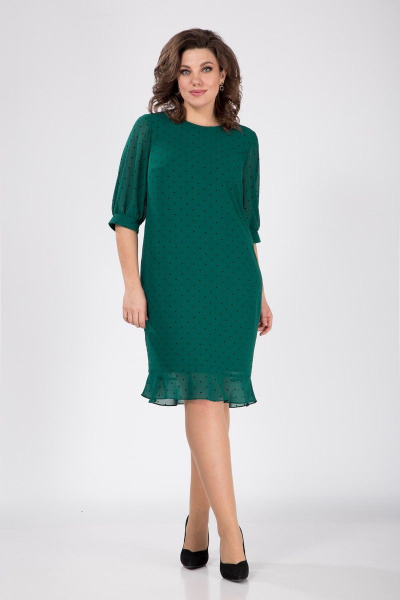 Платье Karina deLux B-262-3 зеленый - фото 1