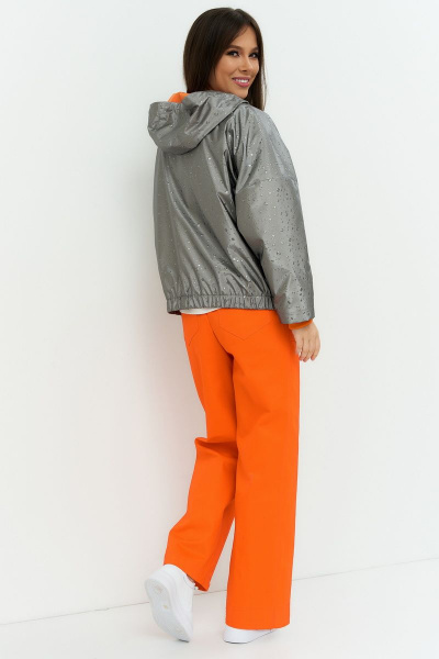 Блуза, брюки, куртка Магия моды 2213 оранжевый - фото 2