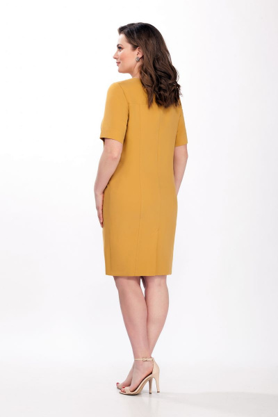Платье LaKona 1215-1 горчица - фото 2