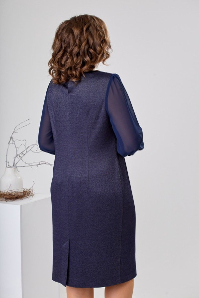 Платье Romanovich Style 1-2457 синий - фото 9
