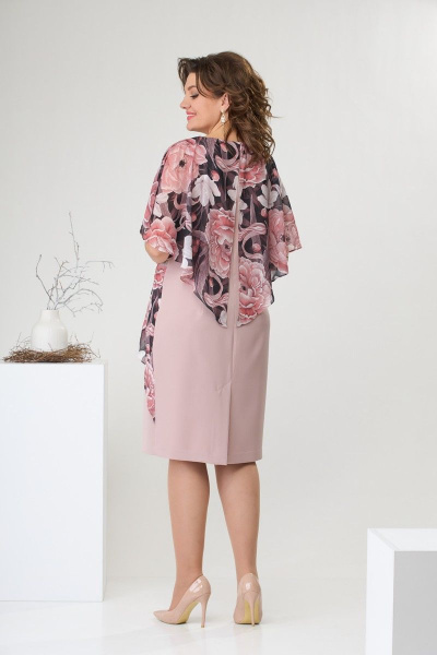 Платье Romanovich Style 1-2371 розовый - фото 4
