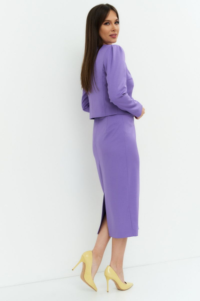 Жакет, юбка Магия моды 2207 фиолет - фото 2