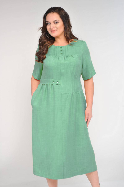 Платье TVIN 7487 нежно-зеленый - фото 1