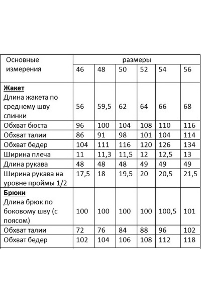 Брюки, жакет Белтрикотаж 4999 голубой - фото 4