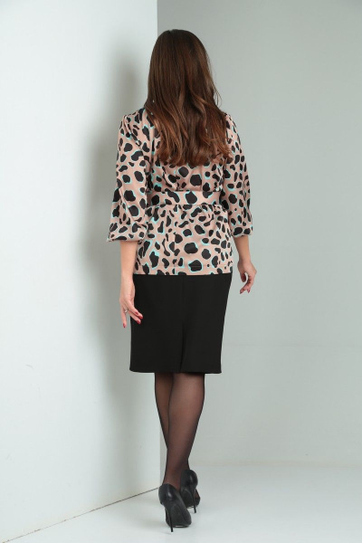 Блуза, юбка Verita 2194 леопард - фото 6