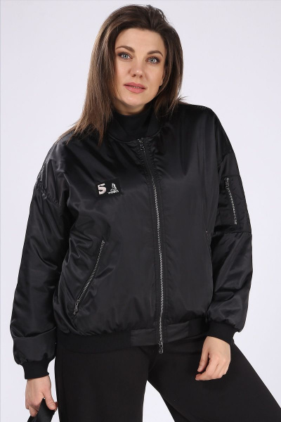 Куртка Lady Secret 6347 черный-глянцевая - фото 1