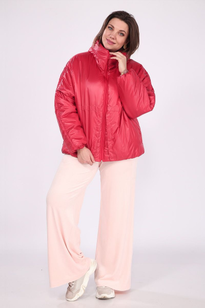 Куртка Lady Secret 6358 рубиново-красный - фото 2