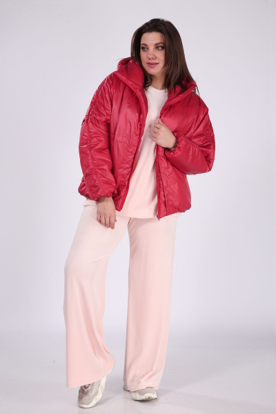 Куртка Lady Secret 6358 рубиново-красный - фото 1