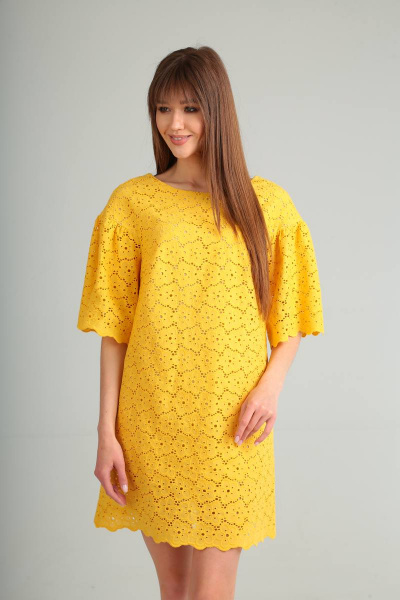 Платье Shetti 1032 желтый - фото 2