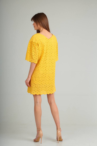 Платье Shetti 1032 желтый - фото 3
