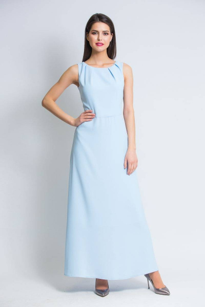 Платье Ivera 670 голубой - фото 3