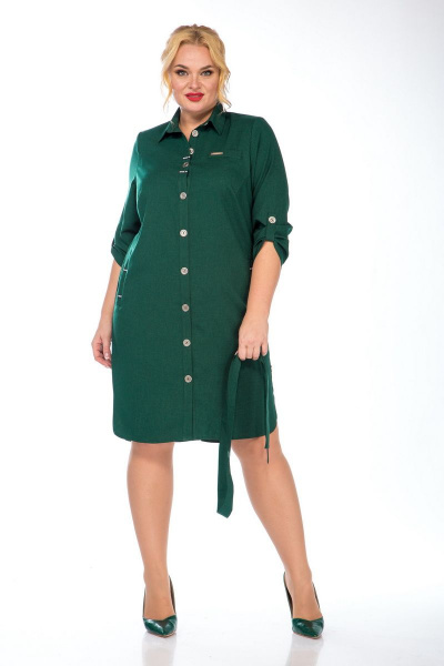 Платье SOVITA 857 зеленый - фото 1