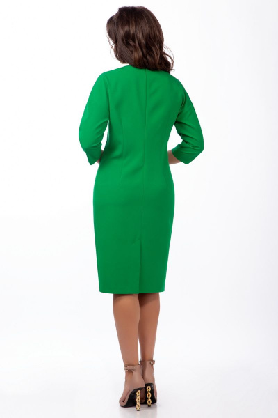 Платье Dilana VIP 1974 зеленый - фото 4