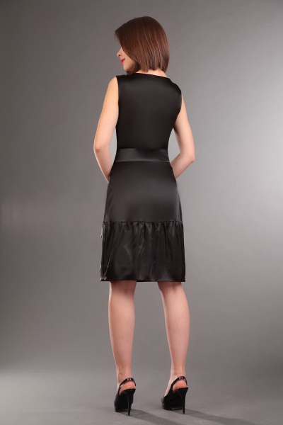 Платье IVA 820 черный - фото 3