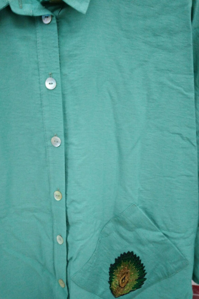 Блуза DaLi 5272 мята - фото 3