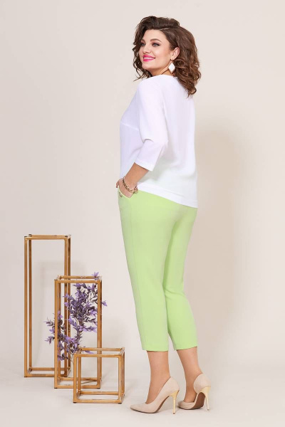 Блуза, брюки, жилет Mira Fashion 5206 - фото 4