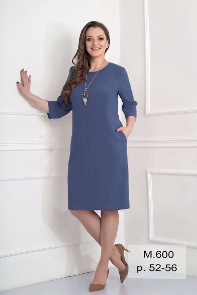 Платье Fortuna. Шан-Жан 600 синий - фото 1