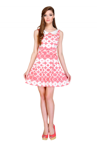 Платье Мода Юрс 2015-1 коралловый - фото 1