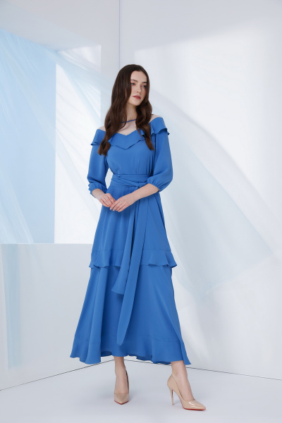 Платье Prestige 3685/170 голубой - фото 1