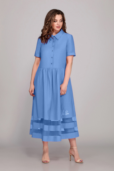 Платье Магия моды 1622 голубой - фото 1