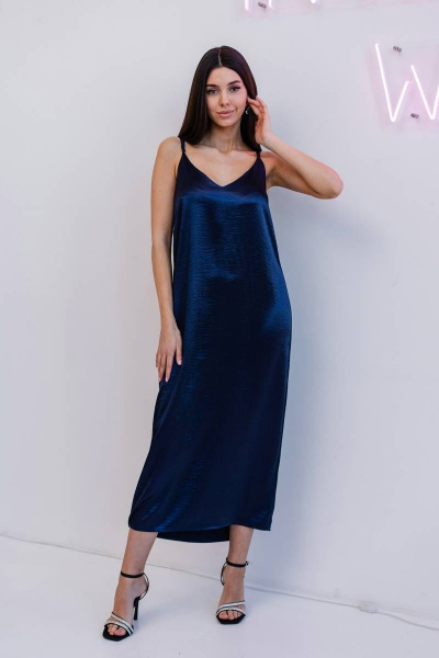 Платье Ivera 668 синий - фото 1