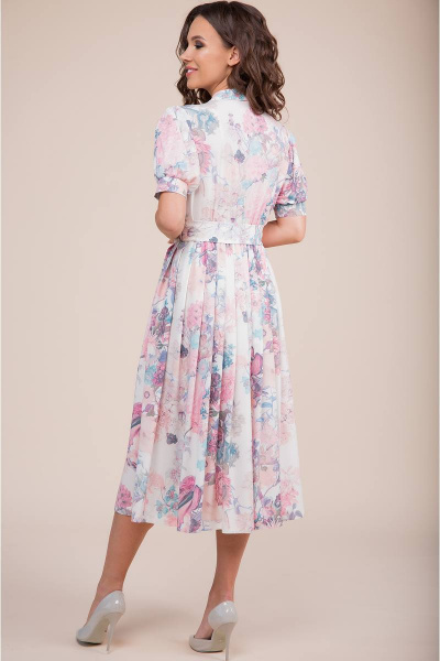 Платье Teffi Style L-1411 розовый - фото 3