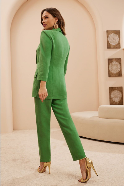 Блуза, брюки, жакет Lissana 4702 зеленый - фото 8