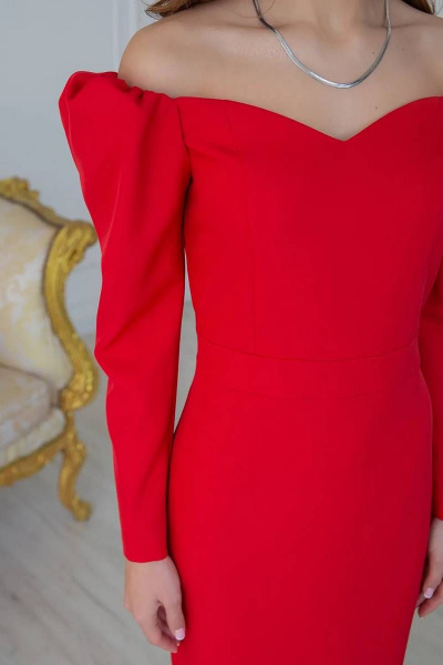 Платье Daloria 1750R красный - фото 5