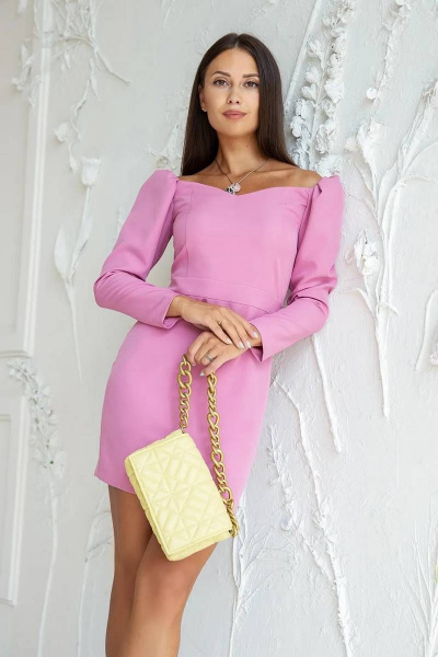 Платье Daloria 1750R розовый - фото 4