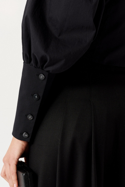 Блуза Панда 132140w черный - фото 4