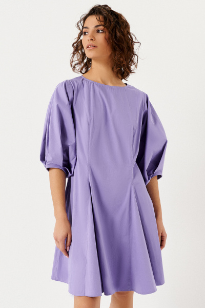 Платье Панда 139087w лиловый - фото 1