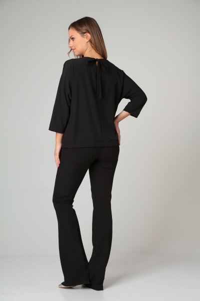 Блуза Modema м.701 черный - фото 6