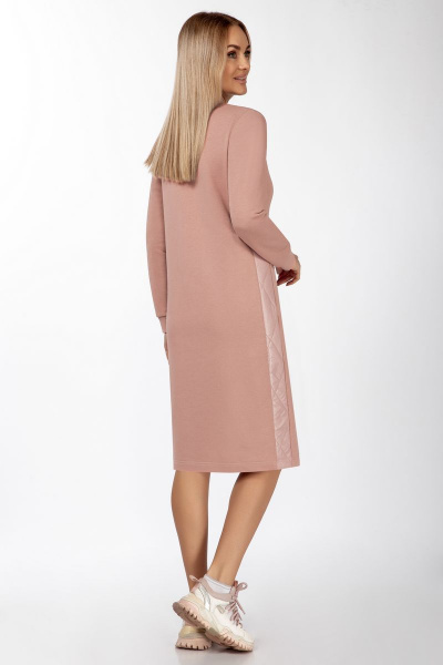 Жилет, платье БагираАнТа 847 розовый - фото 5