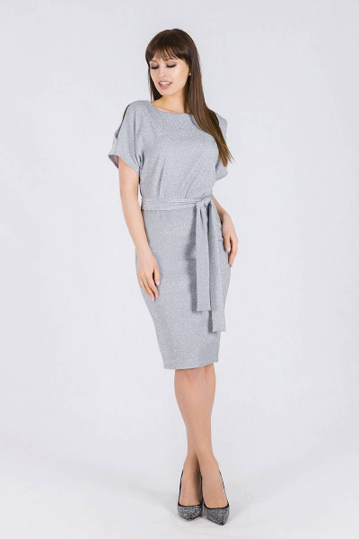 Платье Daloria 1450 серый - фото 1