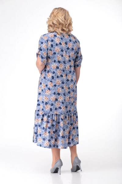 Платье Кэтисбел 1464 голубой - фото 2