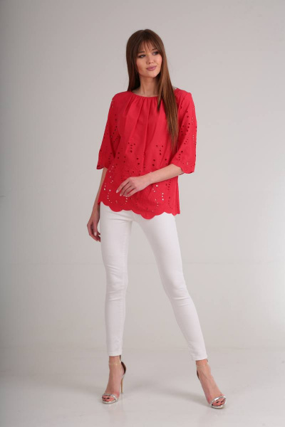 Блуза Shetti 1028 красный - фото 1