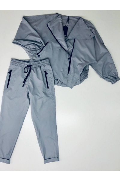 Брюки, куртка SODA 0302 серый - фото 4
