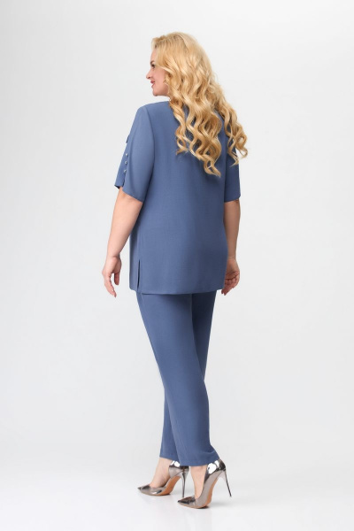 Блуза, брюки Svetlana-Style 1879 индиго - фото 2