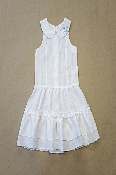 Платье Юнона М6632 белый - фото 1