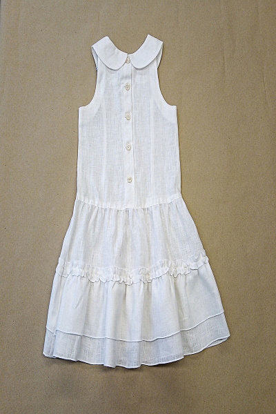 Платье Юнона М6632 белый - фото 2