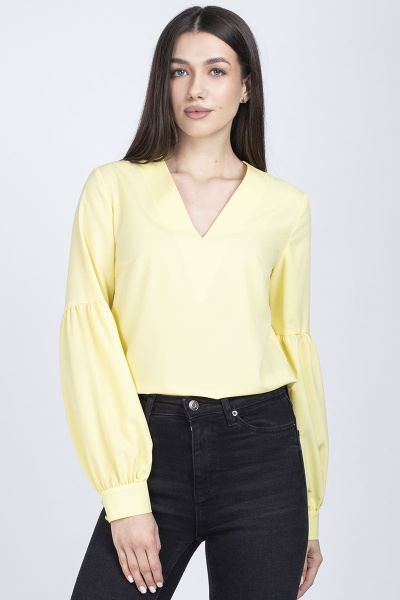 Блуза VIZAVI 699 желтый - фото 1