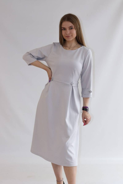 Платье Mita ЖМ1161 серый - фото 1