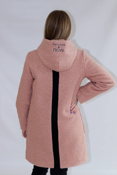 Пальто Mita ЖМ1170 розовый - фото 4
