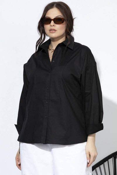 Рубашка SOVA 11101 черный - фото 1