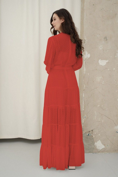 Платье BARBARA B153 красный - фото 3