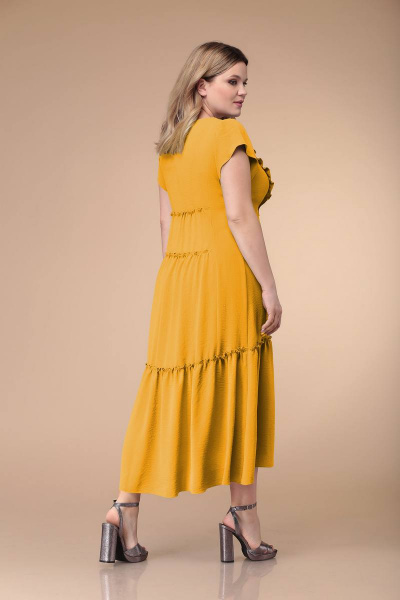 Платье Verita 1188 желтый - фото 2